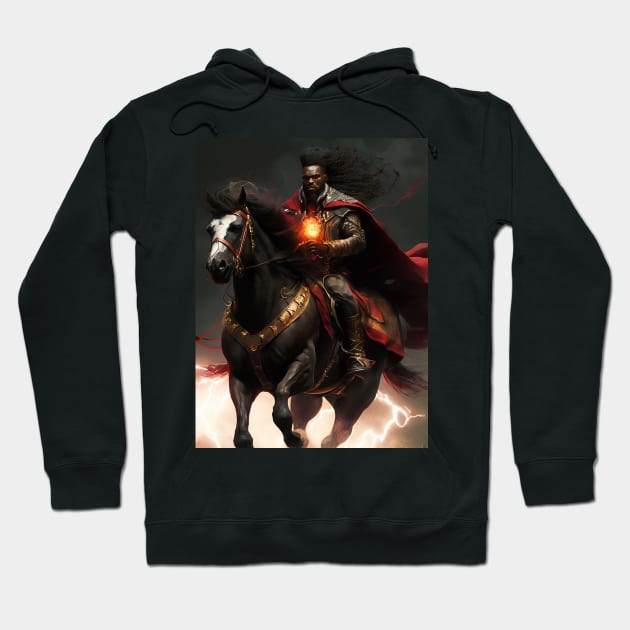 Israelite Riding On a Royal Horse Into War Hoodie by Sons of thunder